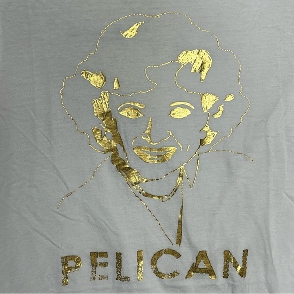 GOLDEN Girls Rose Tee Shirt American Apparel Thank You for Being a Friend - Picture 5 of 8